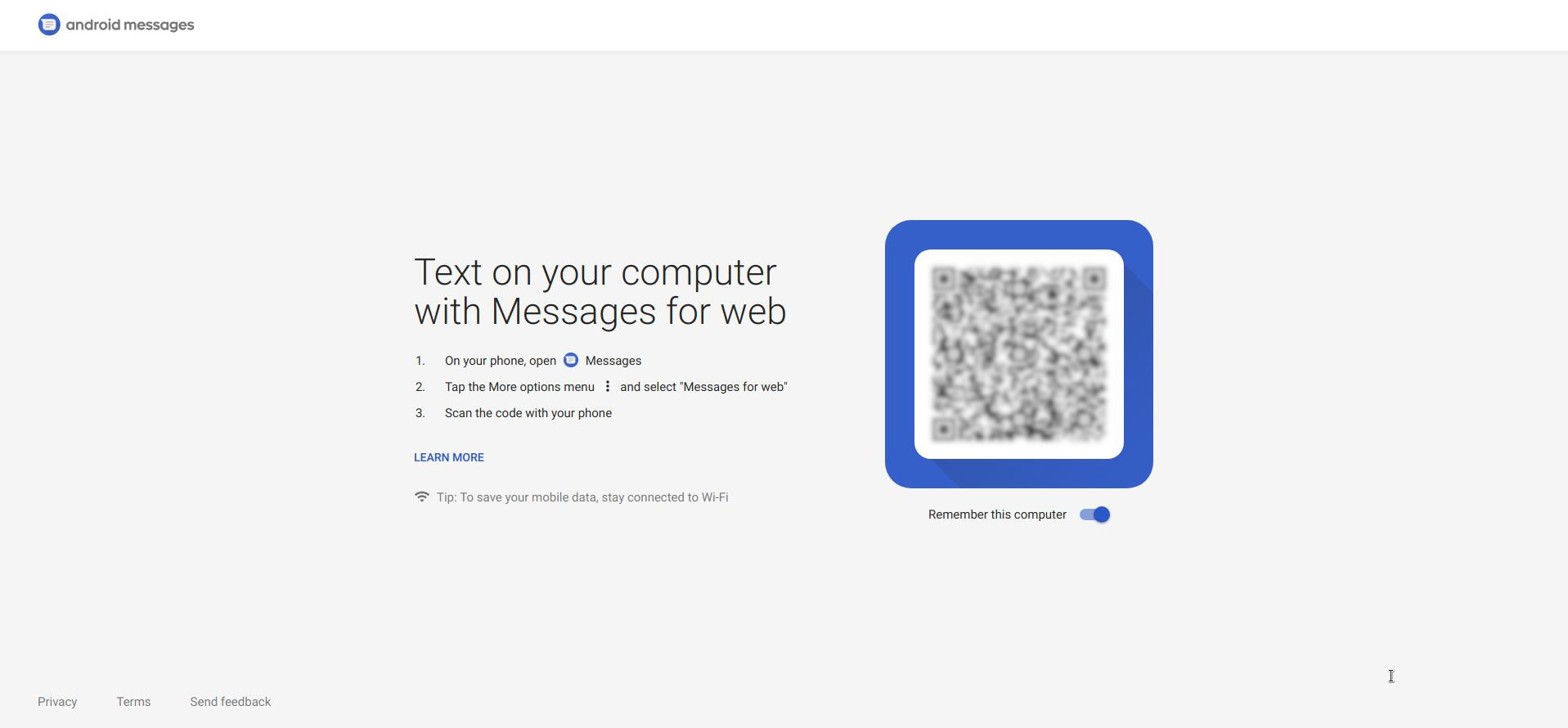 How To Send Text Messages From PC Using Android Messages for Web