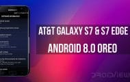 Oreo on AT&T Galaxy S7 & S7 Edge