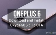 OxygenOS 5.1.6 OTA for OnePlus 6