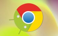 Split Toolbar on Chrome for Android