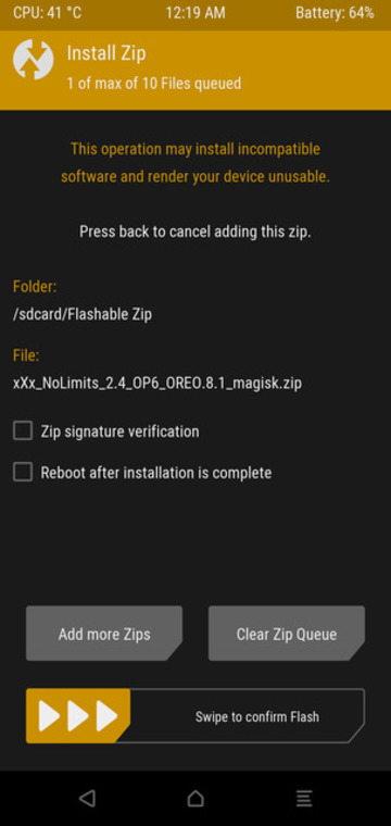 xXx NoLimits Magisk Mod Adds Several Tweaks And Features to OnePlus 6