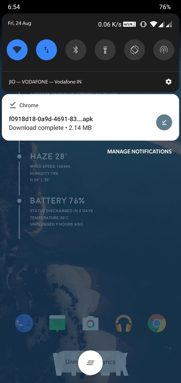 See Song Lyrics Without Leaving Your Current App With 1lyrics