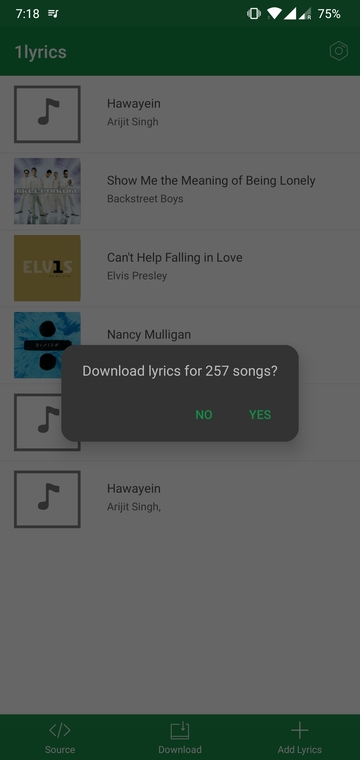 See Song Lyrics Without Leaving Your Current App With 1lyrics