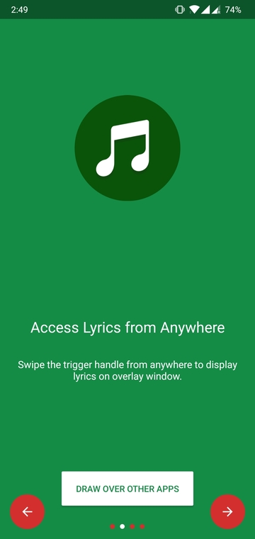 See Song Lyrics Without Leaving Your Current App With 1lyrics