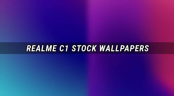 Realme C1 Stock Wallpapers