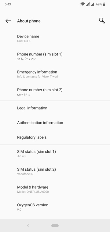 Install Oxygen OS 9.0 based on Android Pie on OnePlus 6
