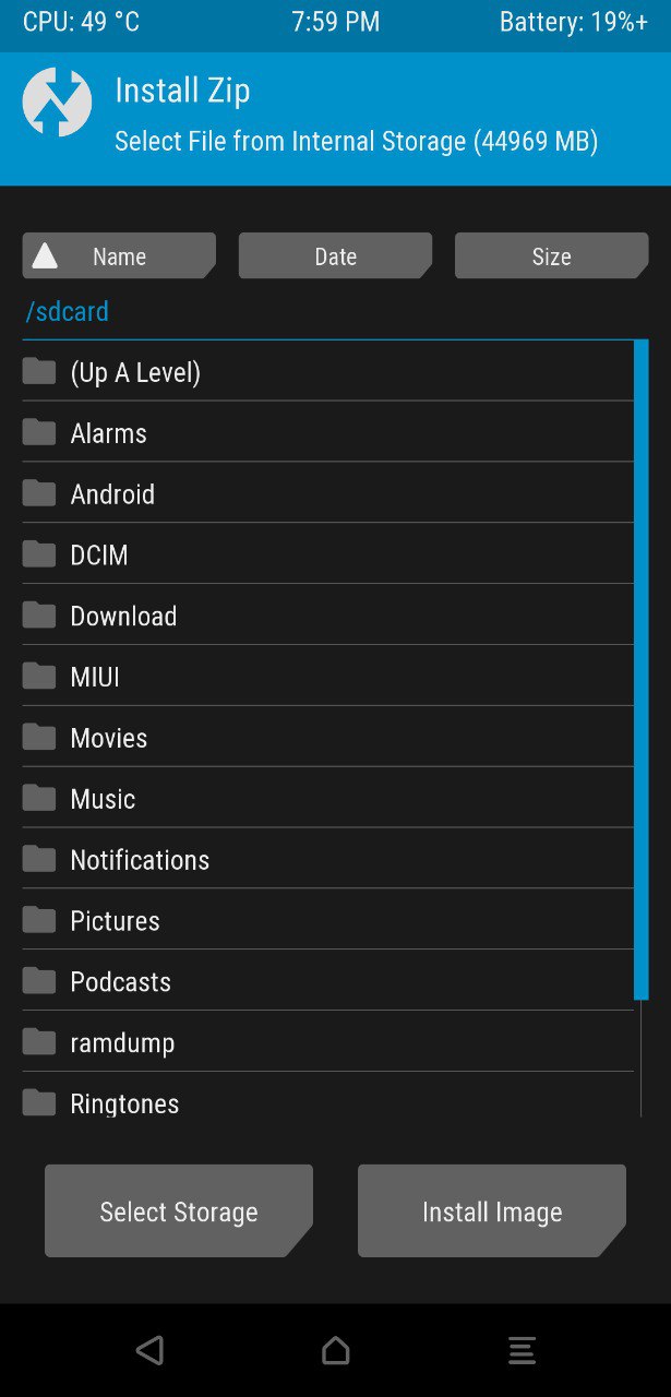 Poco F1 TWRP