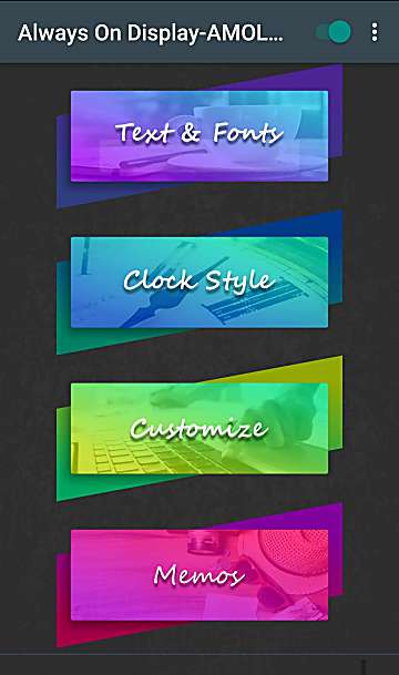 Always On Display apps