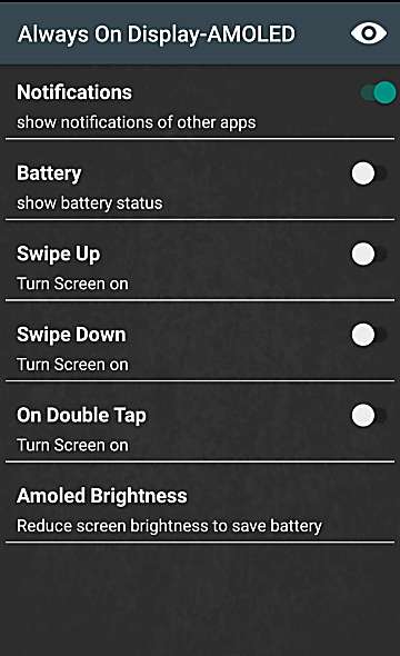 aod settings
