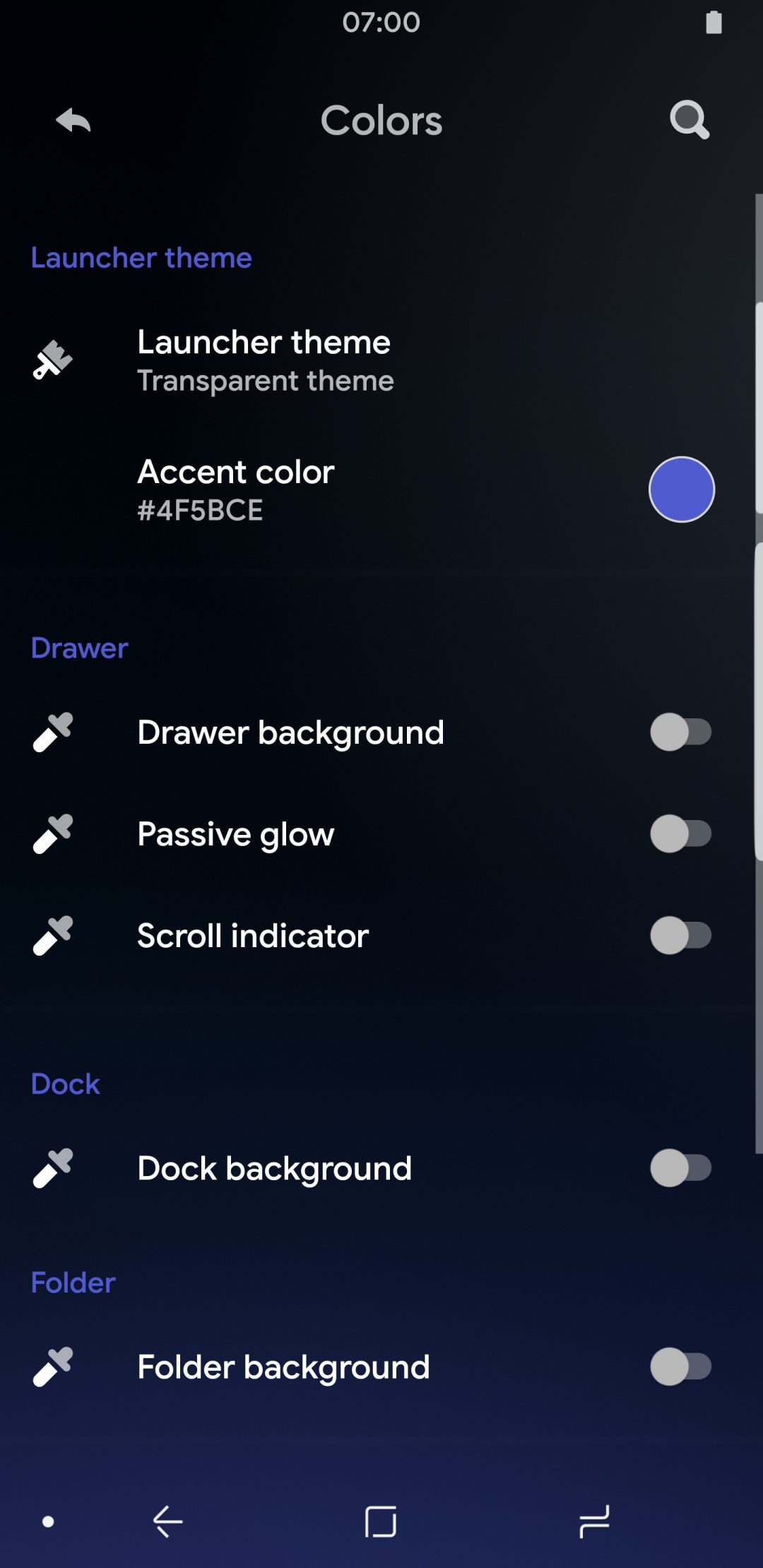 Blue Accent