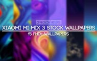 Mi Mix 3 Stock Wallpapers