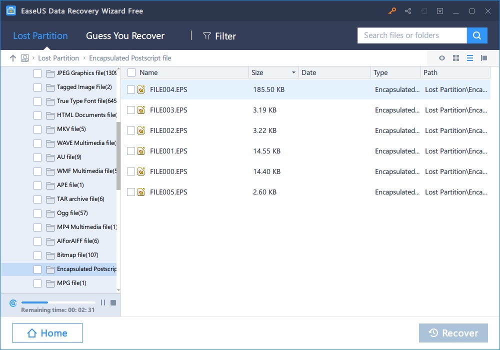 Recover Deleted Files With EaseUS Data Recovery Wizard