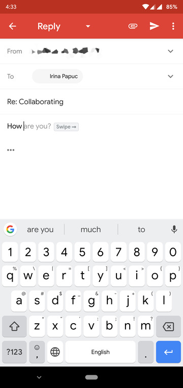 Gmail Smart Compose Feature