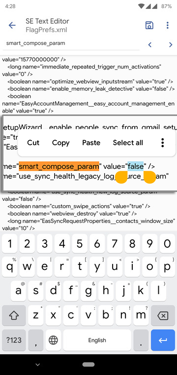 se text editor