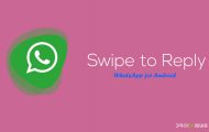 Swipe to Reply on WhatsApp