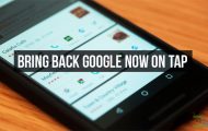 Restore Google Now on Tap