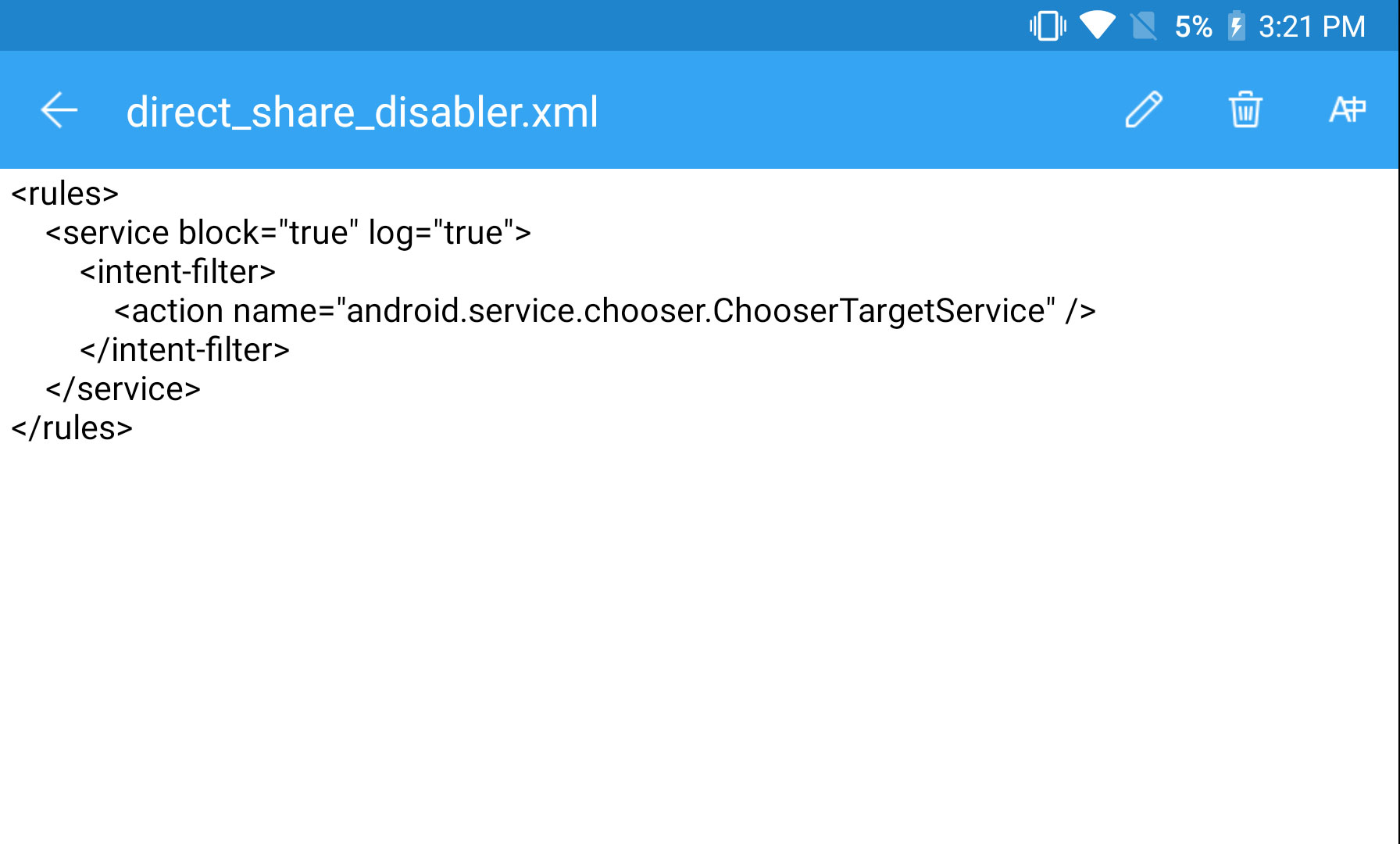 How to remove Direct Share from the Android Share Menu