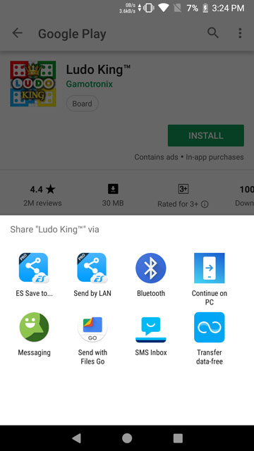 How to remove Direct Share from the Android Share Menu