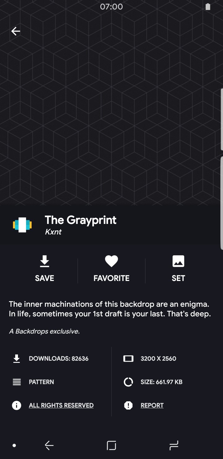 Dark Theme Backdrops