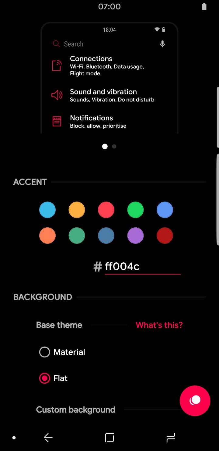 Dark Theme Swift Installer Customize
