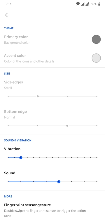 Customize Navigation Gestures