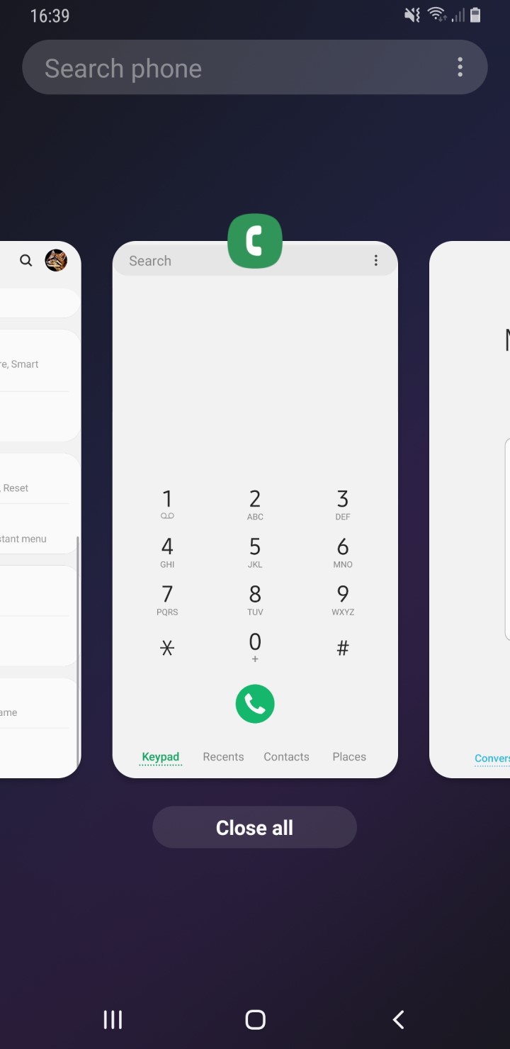 Install One UI Beta Screenshot Multitasking