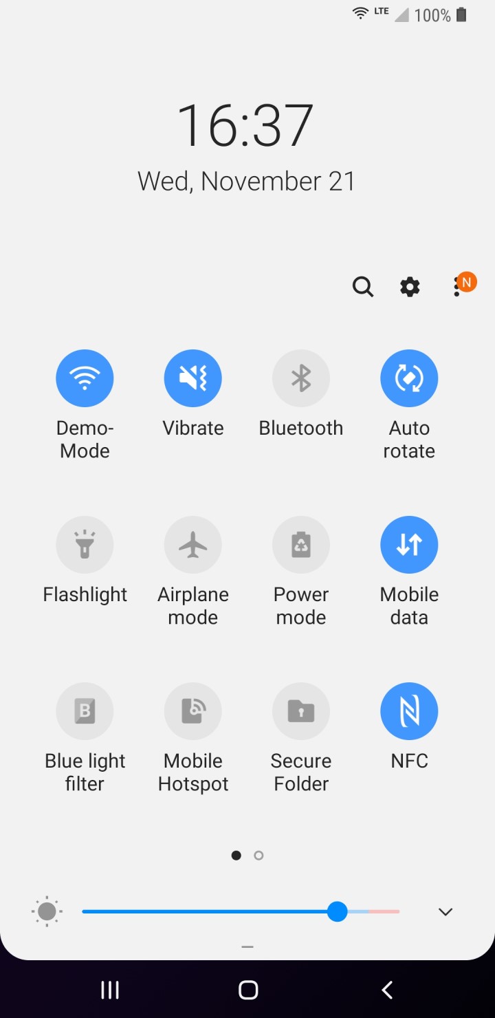 Install One UI Beta Screenshot QS