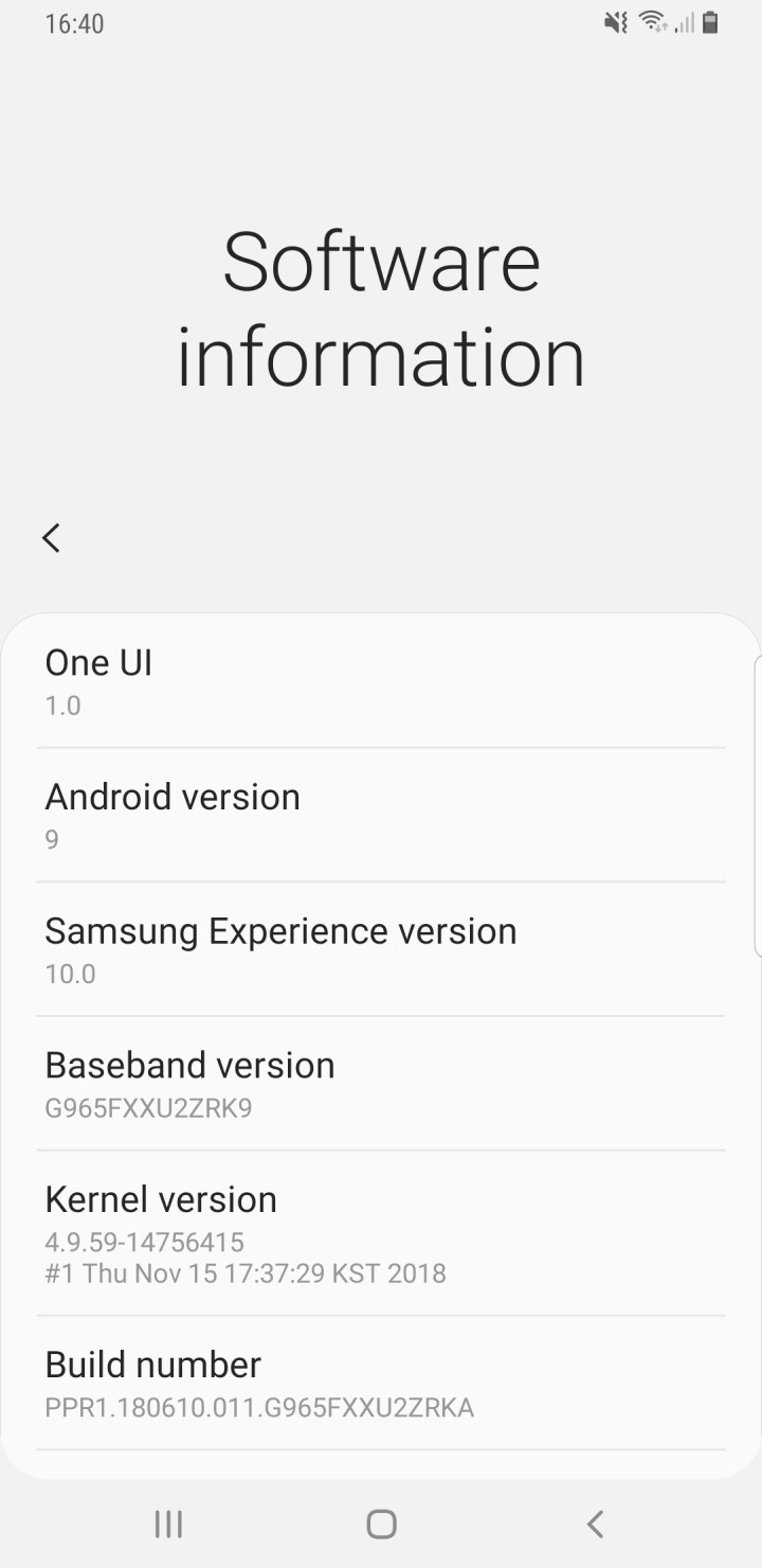 Install One UI Beta Screenshot Software