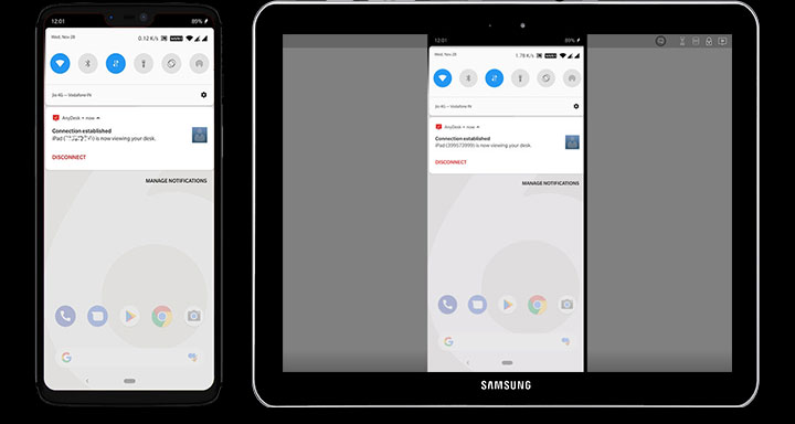 Remotely Control Android Device from Another Android or PC