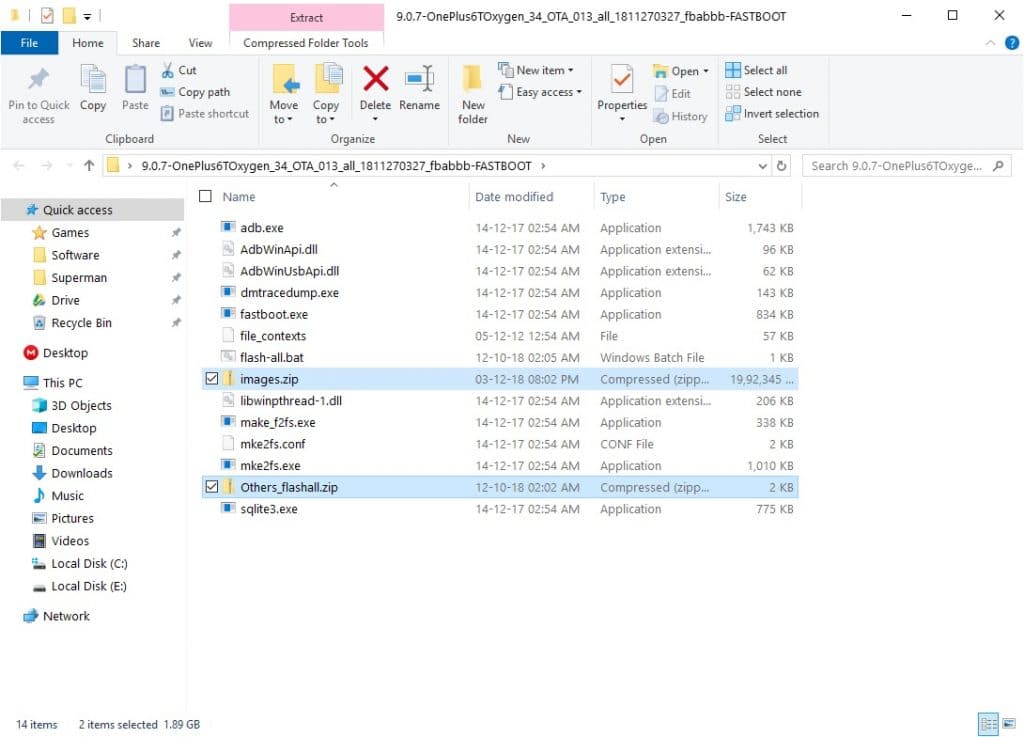 Flash International Oxygen OS Version On T-Mobile OnePlus 6T