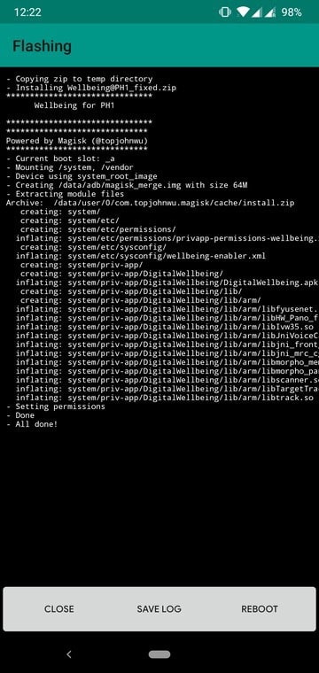 install magisk module