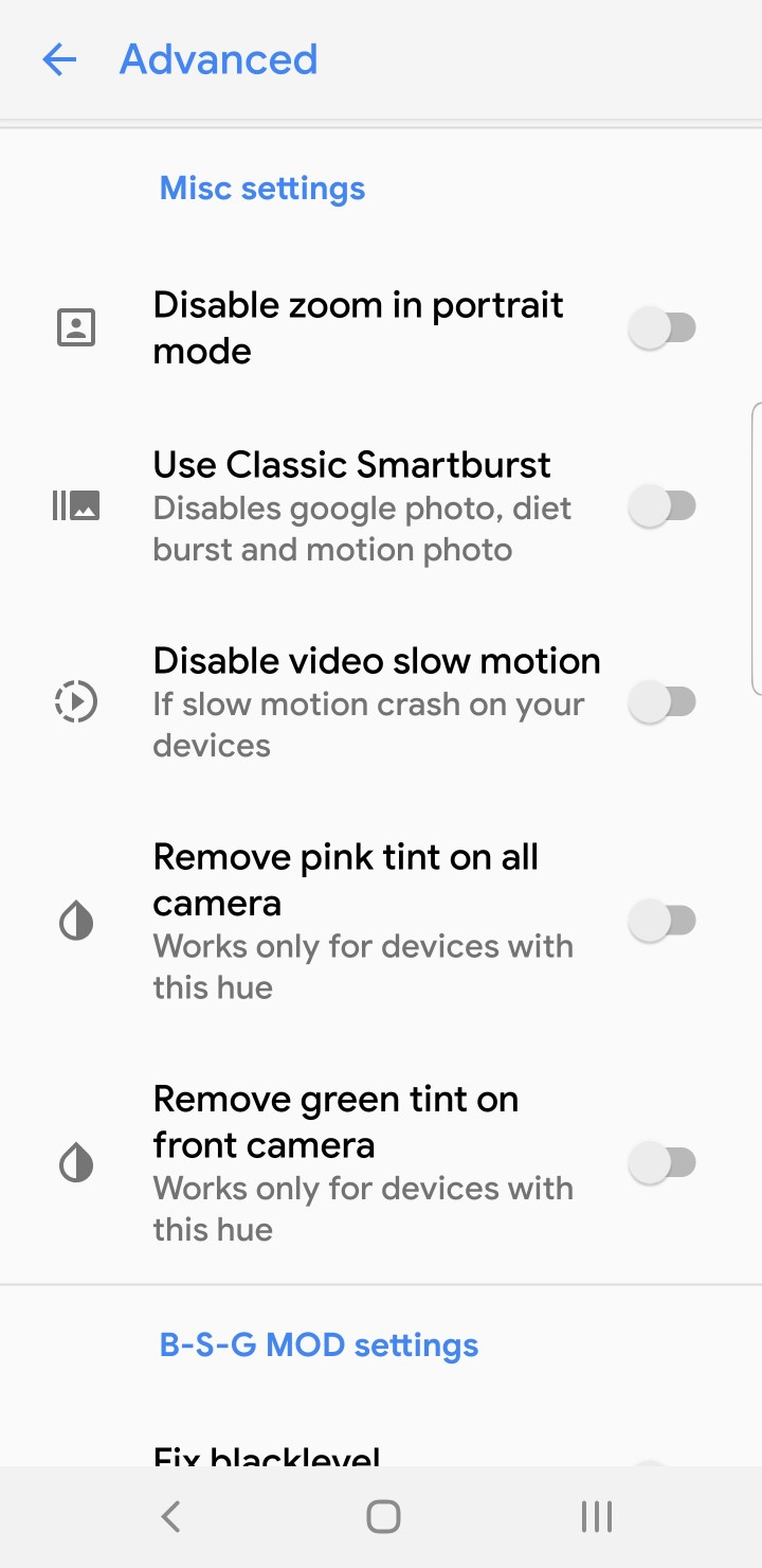 Google Camera On S9 Exynos Advanced