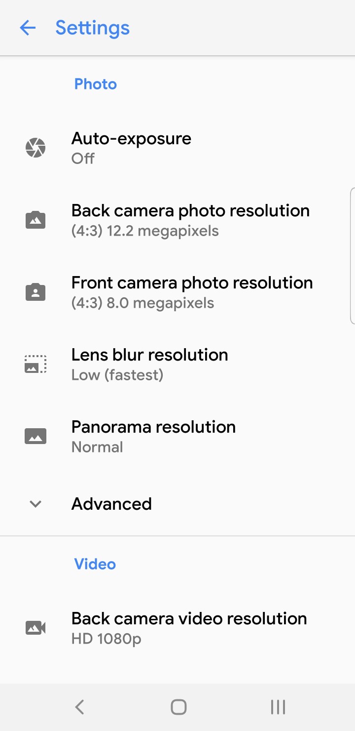 Google Camera On S9 Exynos Settings