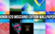 honor v20 moschino stock wallpapers