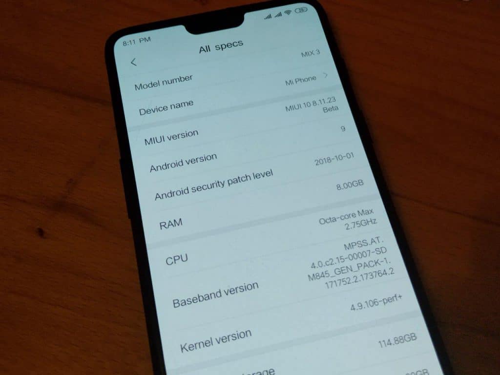 MIUI 10 on OnePlus 6