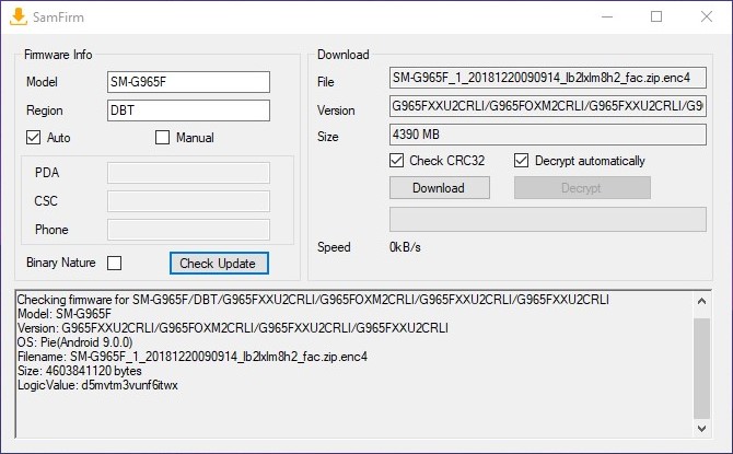 Android 9.0 Pie Firmware on Galaxy S9 Plus Android 9.0 Pie update on Galaxy S9