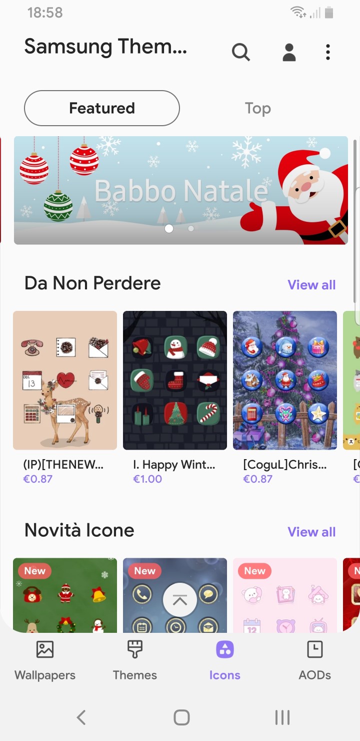 Samsung Themes icons