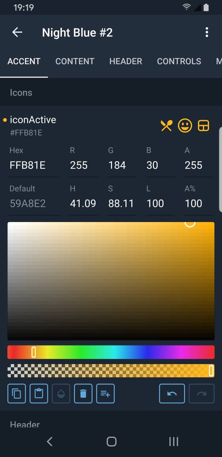 Telegram Theme Creator Palette Picker