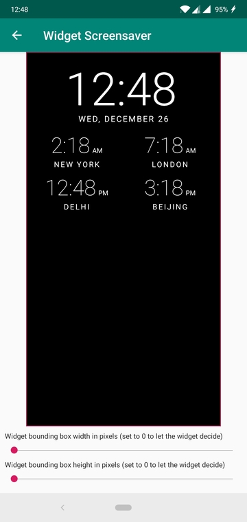 Add Widgets To Screensaver On Android With Widget Screensaver