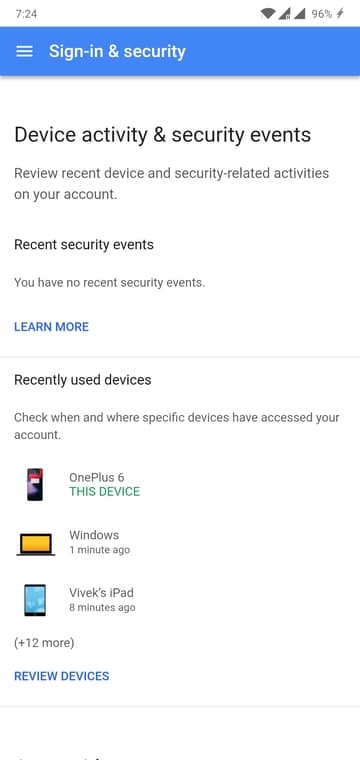 How to Log Out of Google Account (Android) Remotely