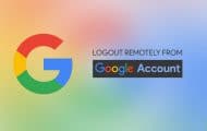 log out of Android devices remotely