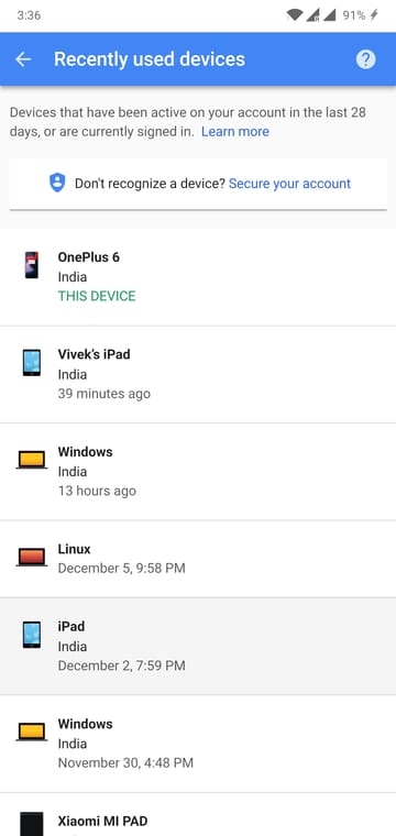 How to Log Out of Google Account (Android) Remotely