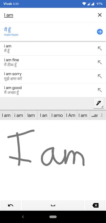 write the text to translate