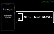 Use Widgets as Screensaver