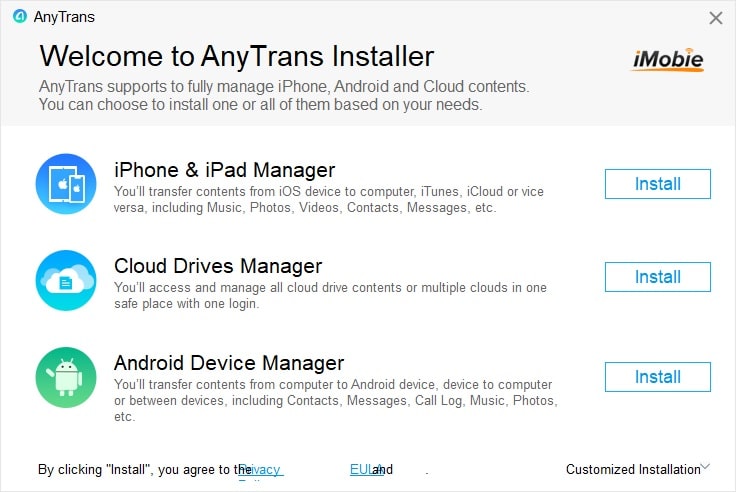 AnyTrans Installer