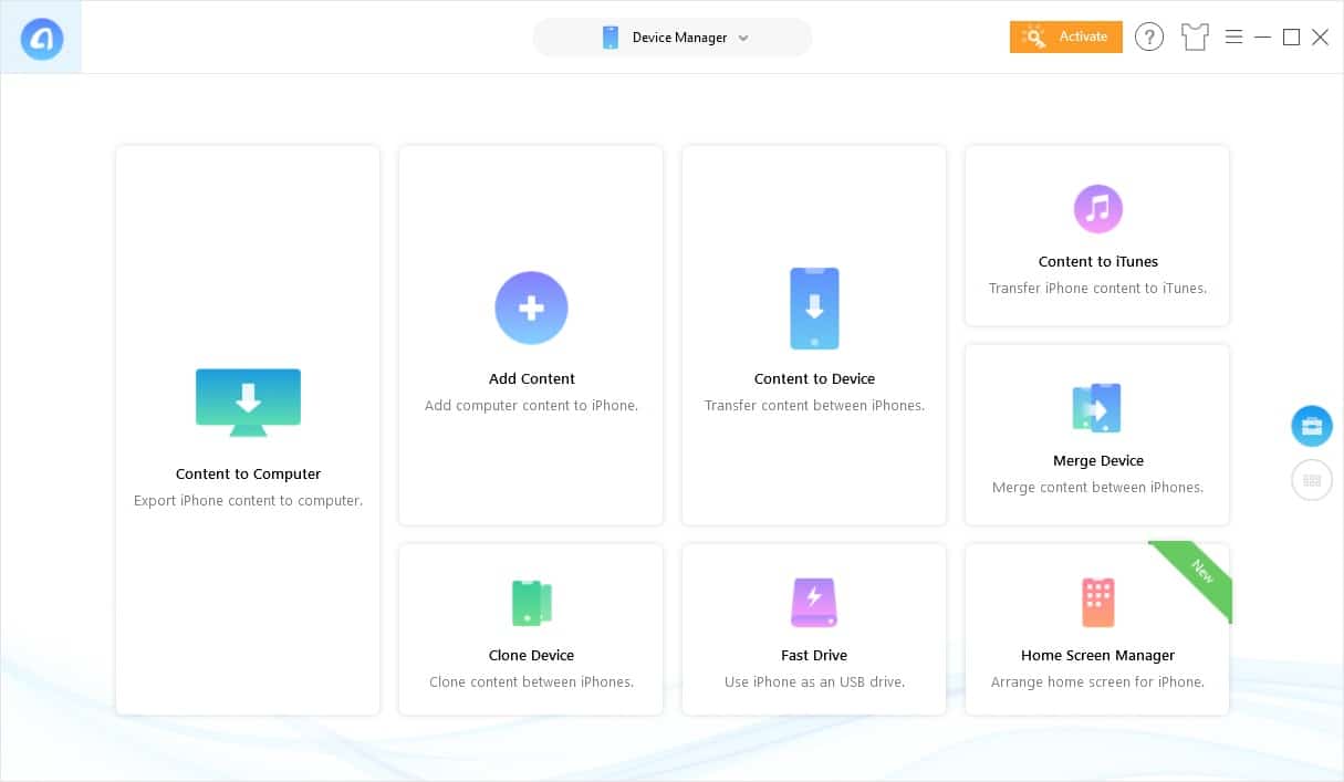 AnyTrans iPhone & iPad Manager