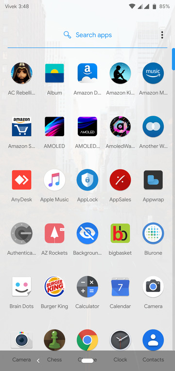 Download OnePlus Launcher Port for any Android Pie device