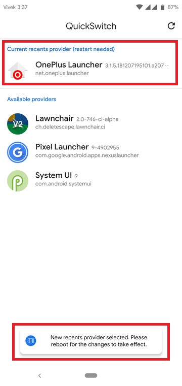 OnePlus Launcher Port APK