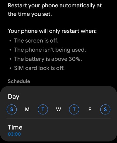 Samsung One UI Features Samsung One UI Features Restart