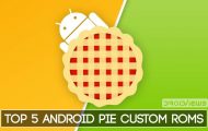 best android pie custom roms